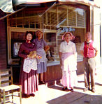 Clara Barth (far left), Ardell Gerbig (far right)